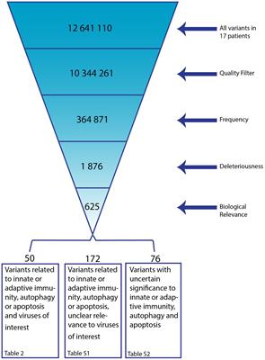 Whole exome sequencing of patients with varicella-zoster virus and herpes simplex virus induced acute retinal necrosis reveals rare disease-associated genetic variants